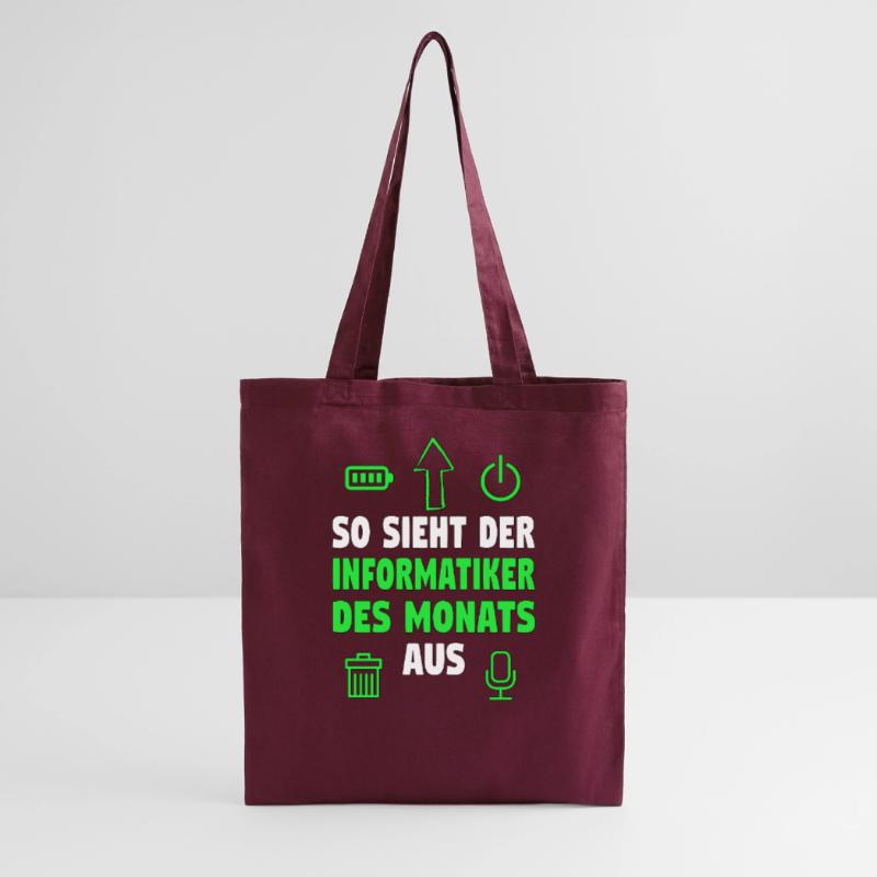 Informatik Computer Programmierer Entwickler Coder Stoffbeutel