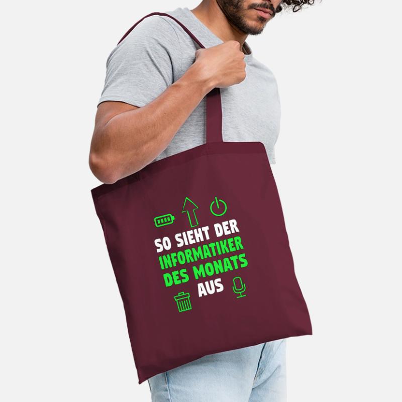 Informatik Computer Programmierer Entwickler Coder Stoffbeutel