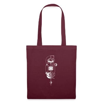Developer Coder Programmer Eye - Tote Bag - burgundy - Front