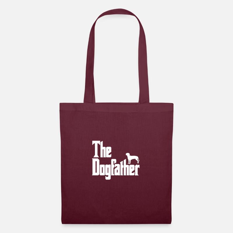 The Dogfather Brandlbracke - Stoffbeutel - Burgunderrot