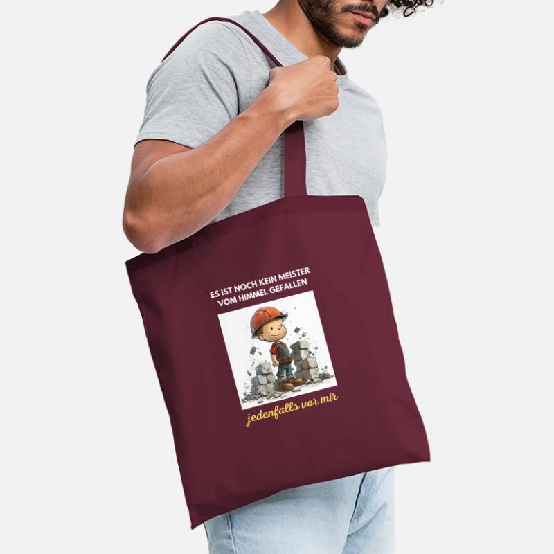 Bricklayer Journeyman Builder Training Profession Apprentice Tote Bag