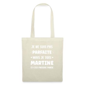 Martine - Sac en tissu - nature - Devant