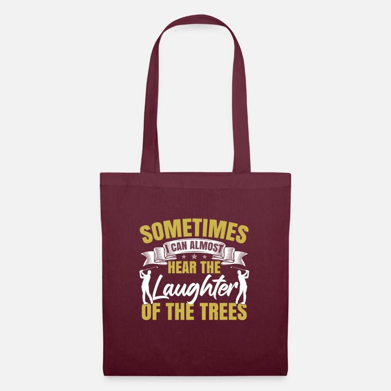 Golf Player Funny - Tote Bag - burgundy