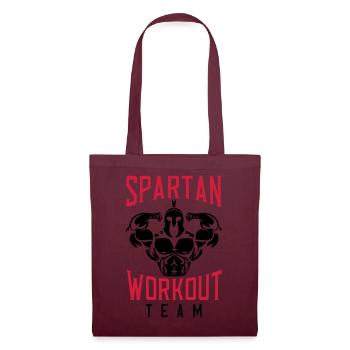 spartan fitness sparta - Sac en tissu - bordeaux - Devant