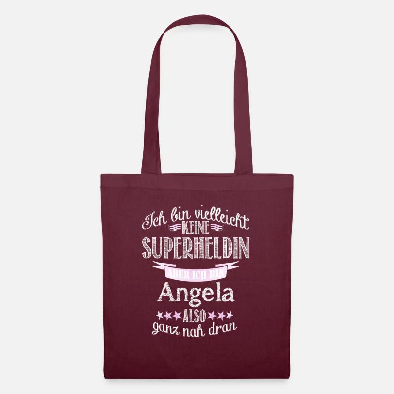 angela - Stoffbeutel - Burgunderrot