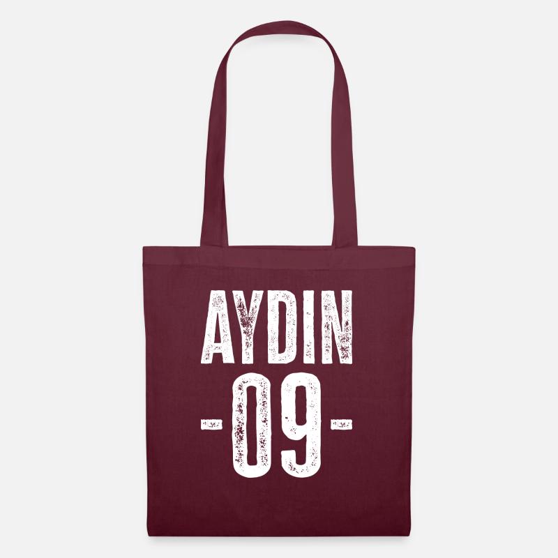 Aydın 09 – Stolz auf die Ägäisregion - Stoffbeutel - Burgunderrot