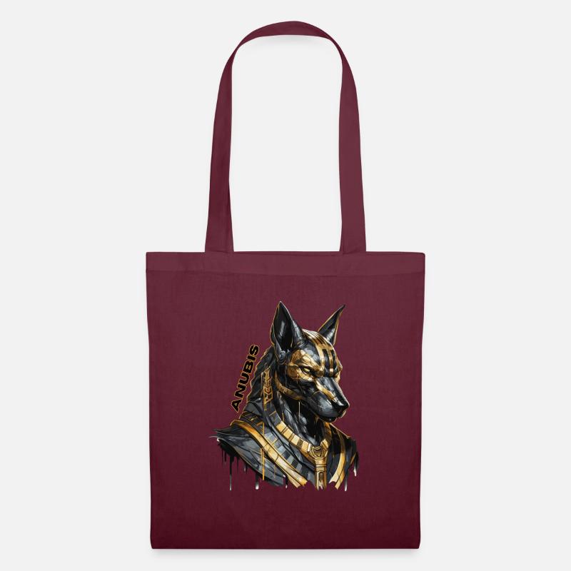 Anubis - Stoffbeutel - Burgunderrot