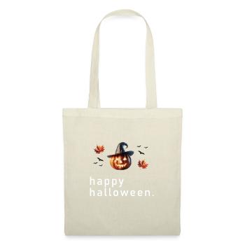 Joyeux Halloween Polygone - Sac en tissu - nature - Devant