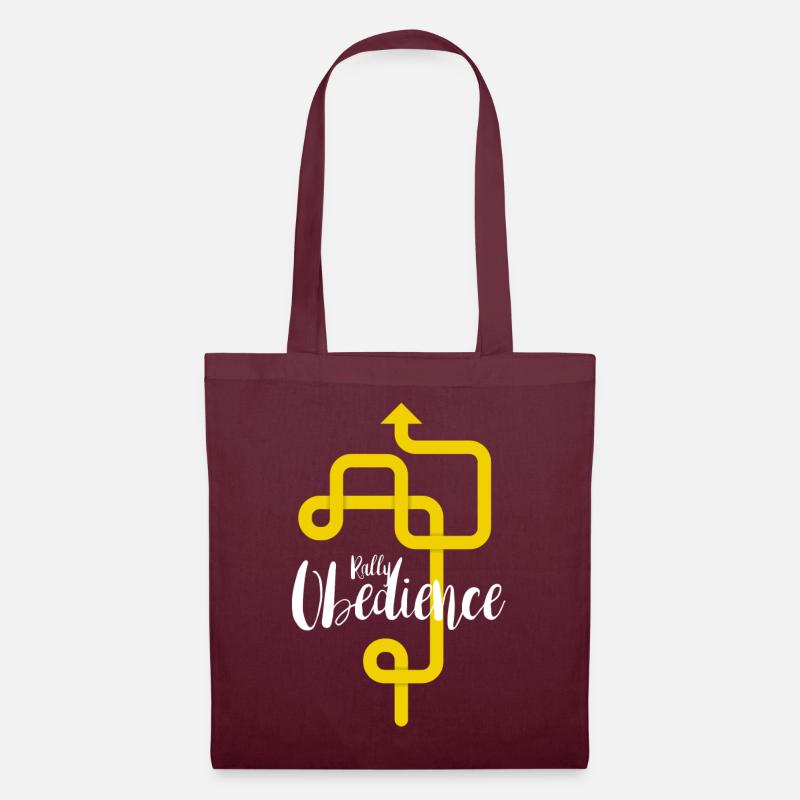 Rally Obedience - Tote Bag - burgundy