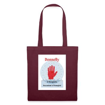 Donnelly - Sac en tissu - bordeaux - Devant