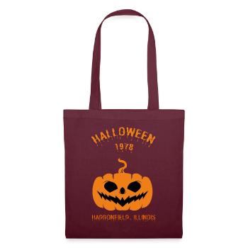 Joyeux Halloween 1978 Haddonfield, Illinois - Sac en tissu - bordeaux - Devant