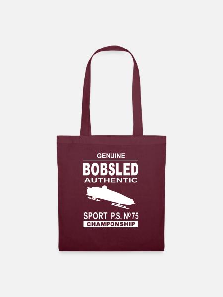 Bob - Bobsport - Stoffbeutel - Burgunderrot