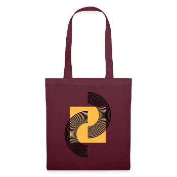 boho3 - Sac en tissu - bordeaux - Devant