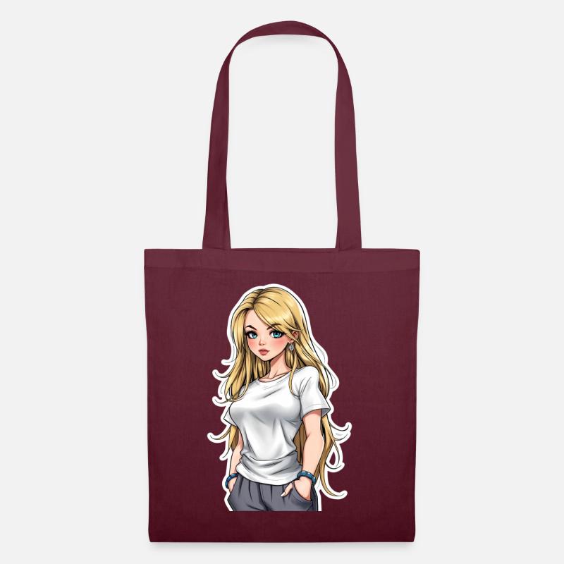 Tammy - Sac en tissu - bordeaux