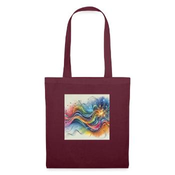 Good morning - Tote Bag - burgundy - Front