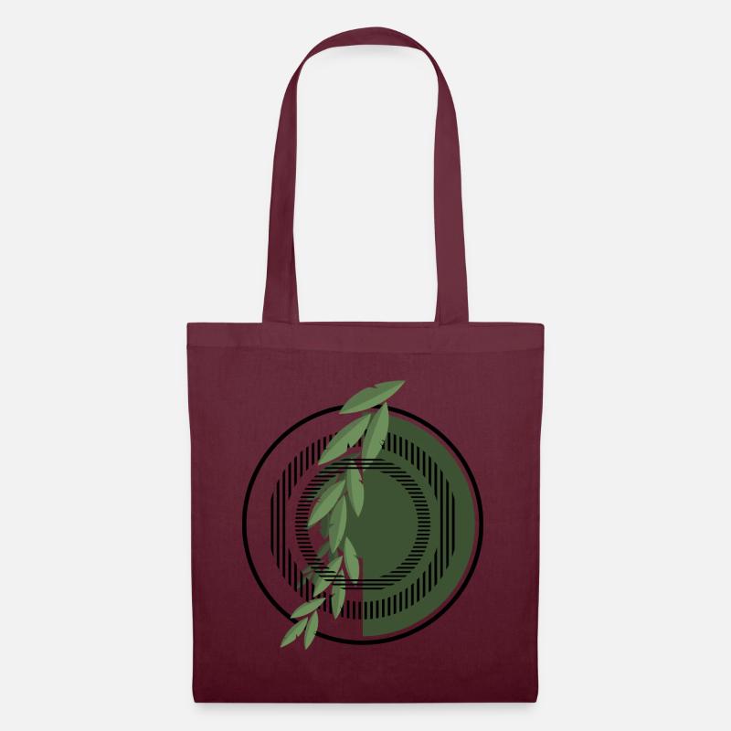 boho1 - Sac en tissu - bordeaux