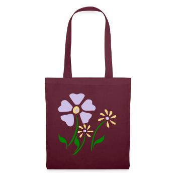 Flowers Fantasy - Tote Bag - burgundy - Front