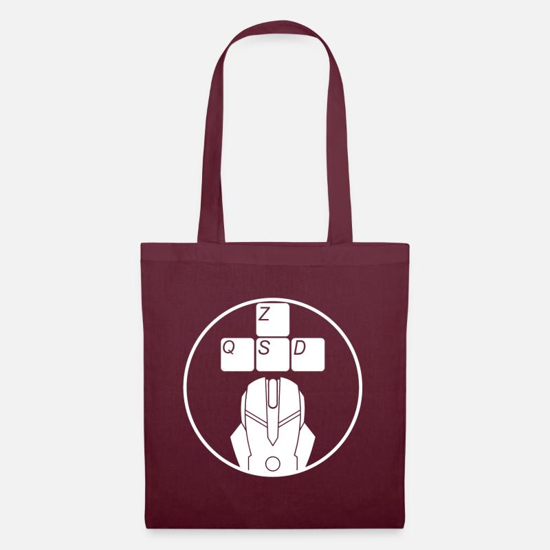 ZQSD - Tote Bag - burgundy