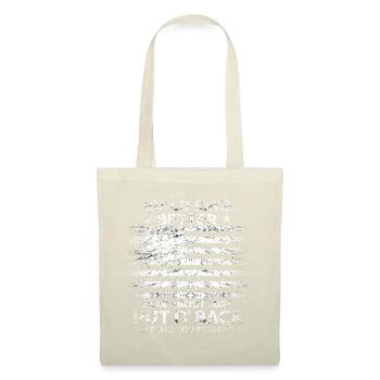Au lieu de reconstruire - Sac en tissu - nature - Devant