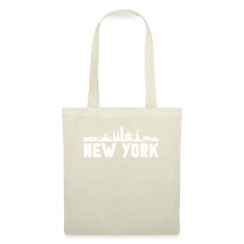 New York Skyline Heartbeat Statue of Liberty - Tote Bag - nature - Front