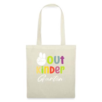 Out Kindergarten - Stoffbeutel - Natur - Vorne
