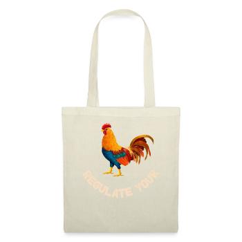 Régulez votre coq Pro Choice Féministe - Sac en tissu - nature - Devant