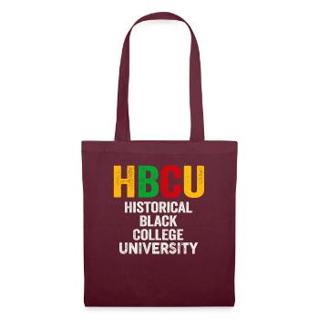 Historical Black College University - Stoffbeutel - Burgunderrot - Vorne