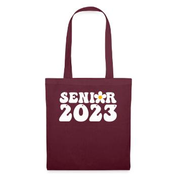 Senior 2023 Dabbing Dab de 2023 Seniors Graduation - Sac en tissu - bordeaux - Devant