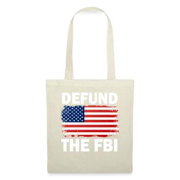 Defund the FBI Anti-Government Political American - Sac en tissu - nature - Devant