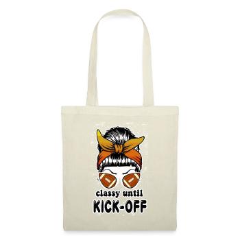 Classy Until Kickoff Game Day American Football - Tote Bag - nature - Front