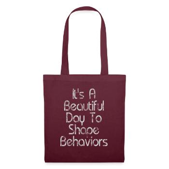Beautiful Day Behavioral Shape Behaviors - Tote Bag - burgundy - Front