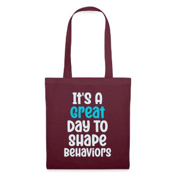 Beautiful Day Behavioral Shape Behaviors - Tote Bag - burgundy - Front