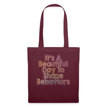 Beautiful Day Behavioral Shape Behaviors - Tote Bag - burgundy - Front