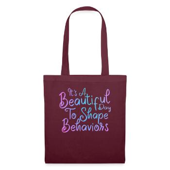 Beautiful Day Behavioral Shape Behaviors - Tote Bag - burgundy - Front