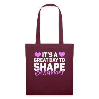 Beautiful Day Behavioral Shape Behaviors - Tote Bag - burgundy - Front
