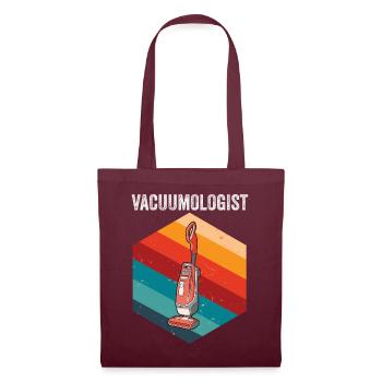 Vacuumlogist Vacuum Cleaner - Tote Bag - burgundy - Front
