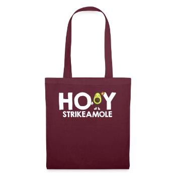 Holy Strikeamole Baseball Softball Avocat - Sac en tissu - bordeaux - Devant