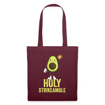 Holy Strikeamole Baseball Softball Avocat - Sac en tissu - bordeaux - Devant