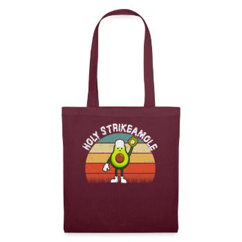 Holy Strikeamole Baseball Softball Avocat - Sac en tissu - bordeaux - Devant