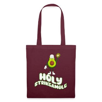 Holy Strikeamole Baseball Softball Avocat - Sac en tissu - bordeaux - Devant