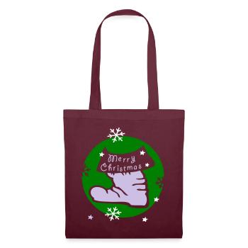 St. Nicholas, Advent - Tote Bag - burgundy - Front