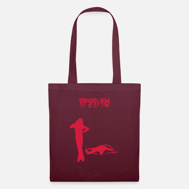 Problem Part1 - Tote Bag - burgundy