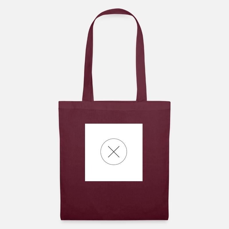 X - Tote Bag - burgundy