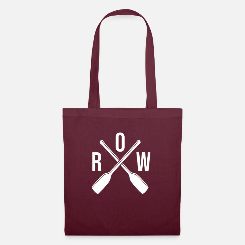 Rowing row paddles - Tote Bag - burgundy