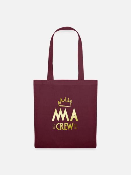 Mma Crew - Stoffbeutel - Burgunderrot