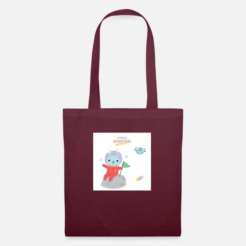Space - Tote Bag - burgundy