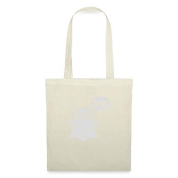 Effrayant Boo Ghost - Sac en tissu - nature - Devant