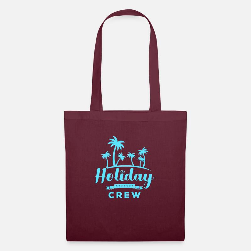 holiday crew - Stoffbeutel - Burgunderrot