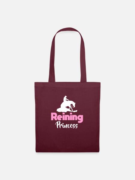 Reining Princess Reining Motif - Sac en tissu - bordeaux