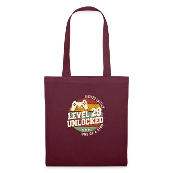 Vintage Born One Month 1995 Birthday - Tote Bag - burgundy - Front